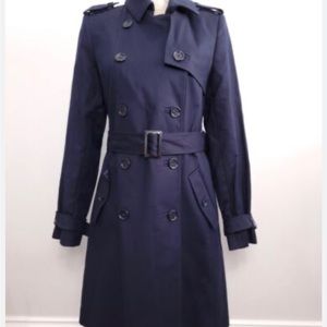 LK Bennett 'Duran' Military Style Belted Coat Mac Trench Coat Size 6